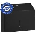 MERIDA STELLA BLACK LINE SLIM MINI folded paper towel dispenser, black